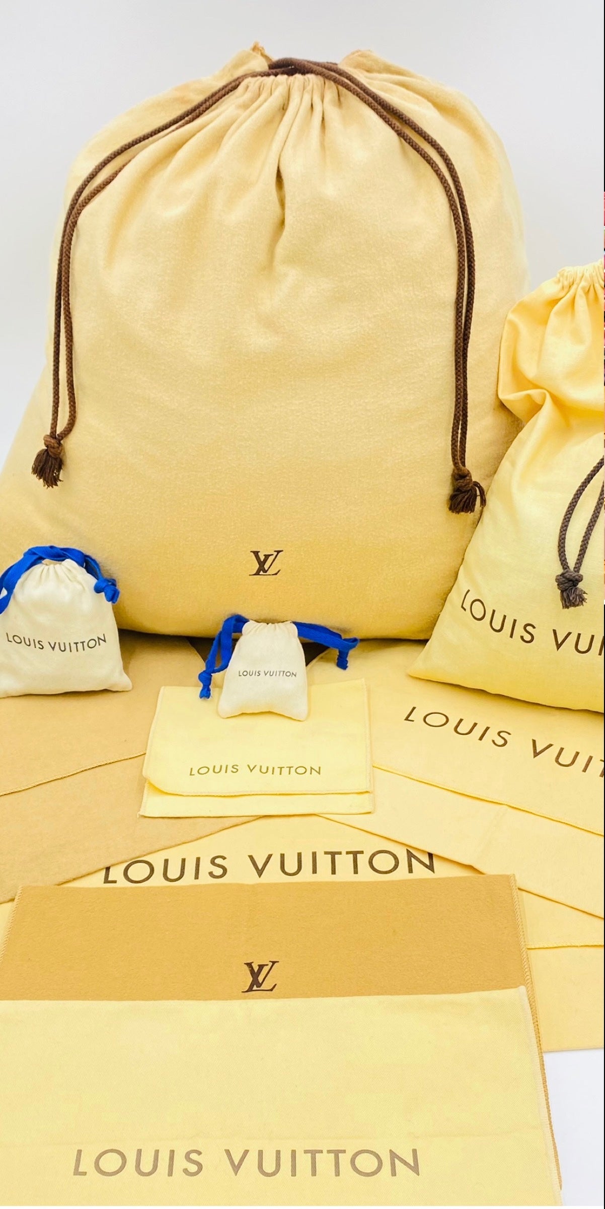 Pre-loved Louis Vuitton Falt Staubbeutel/Dustbag