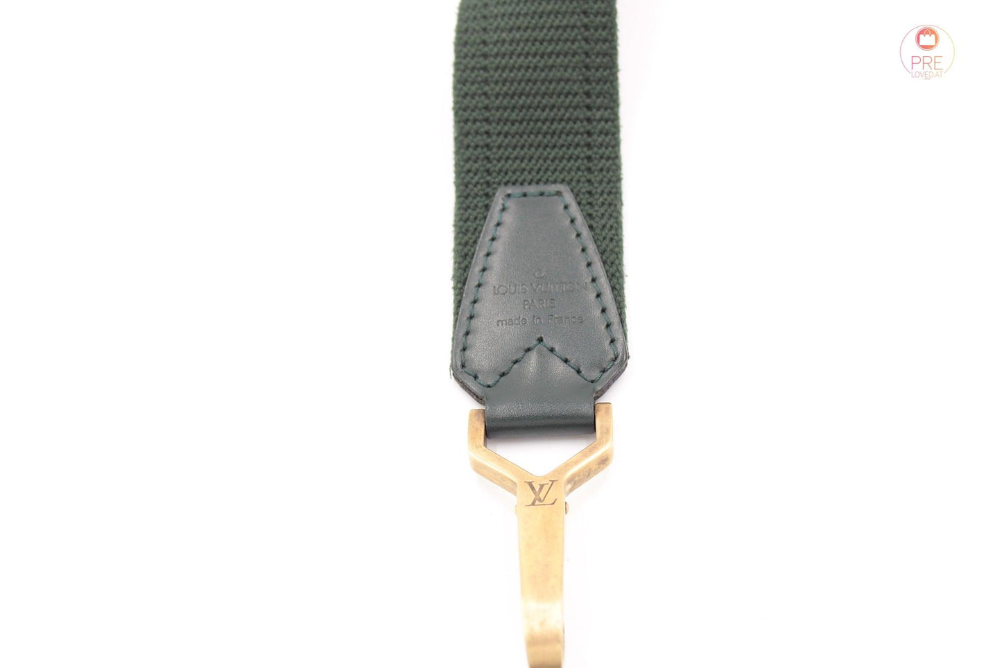 Shoulder strap leather brown max. 117cm