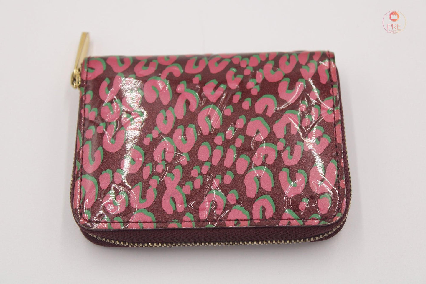 Limited Zippy Wallet Leo Sprouse Vernis Red