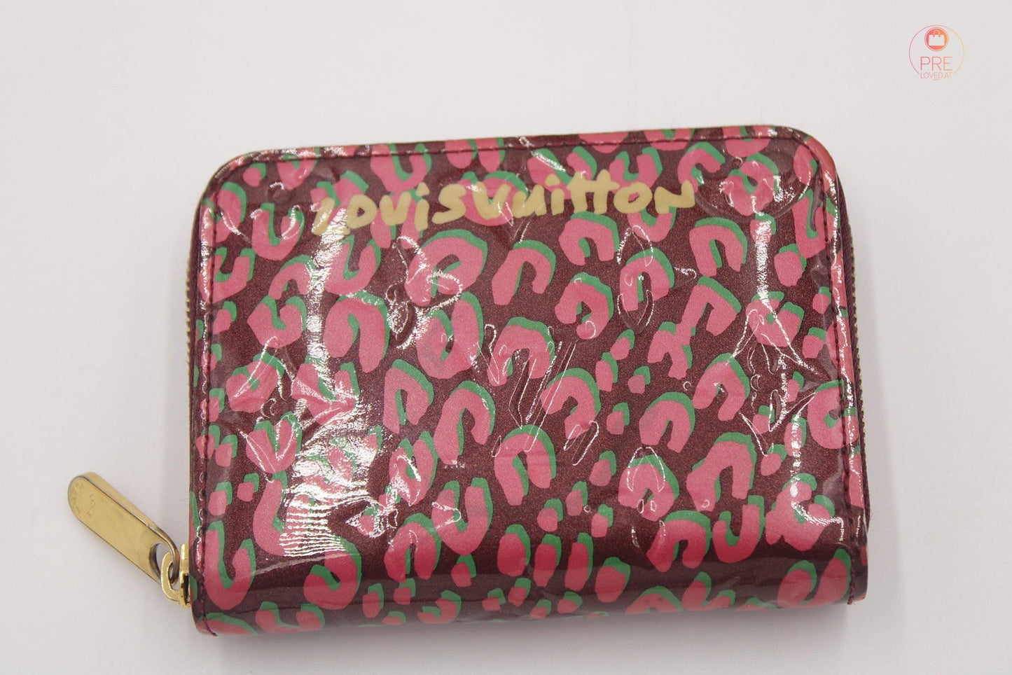 Limited Zippy Wallet Leo Sprouse Vernis Red