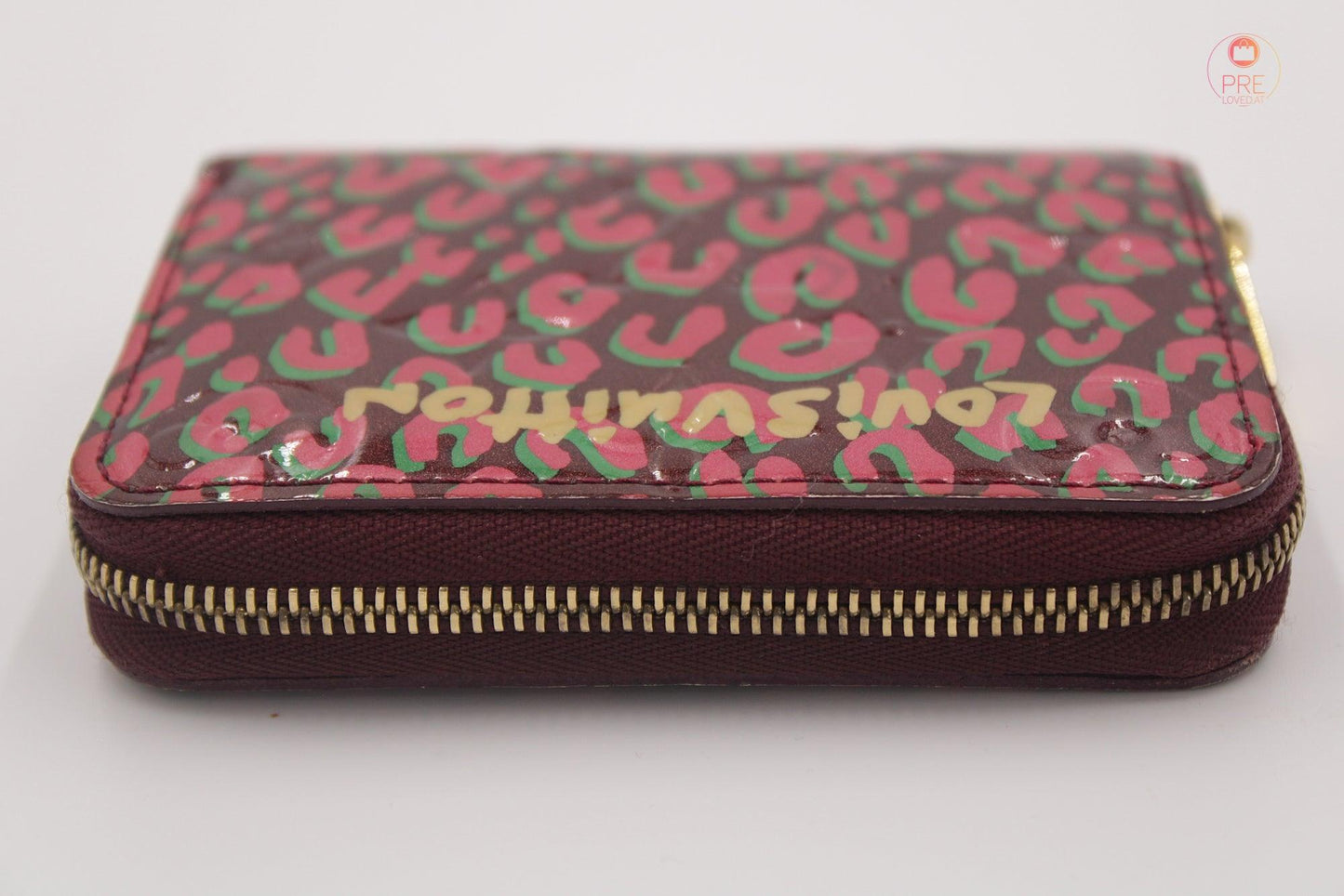 Limited Zippy Wallet Leo Sprouse Vernis Red