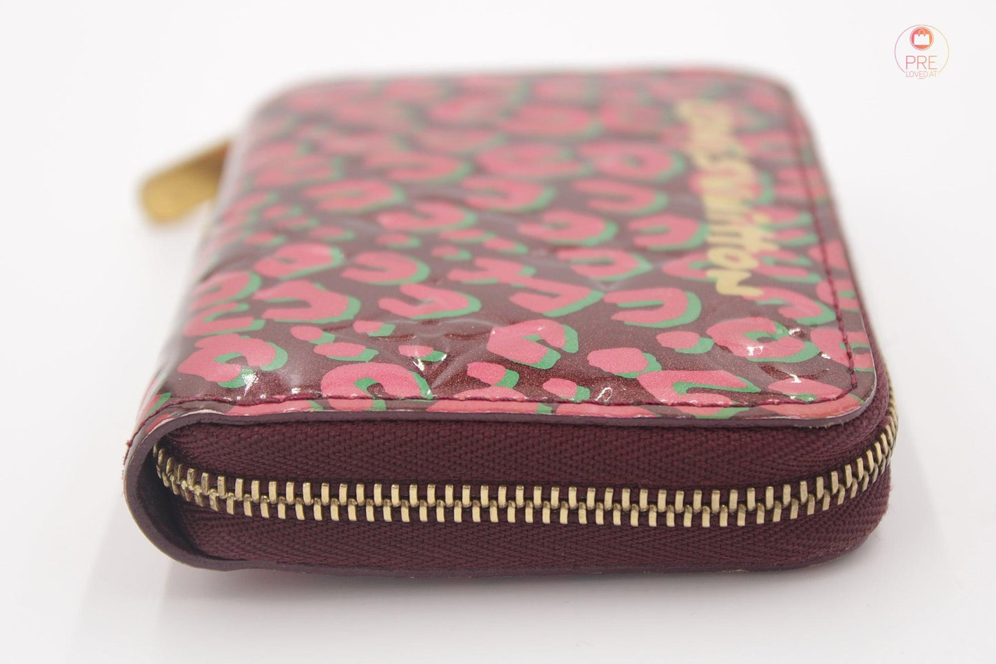 Limited Zippy Wallet Leo Sprouse Vernis Red