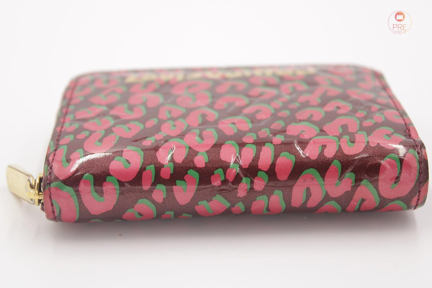 Limited Zippy Wallet Leo Sprouse Vernis Red