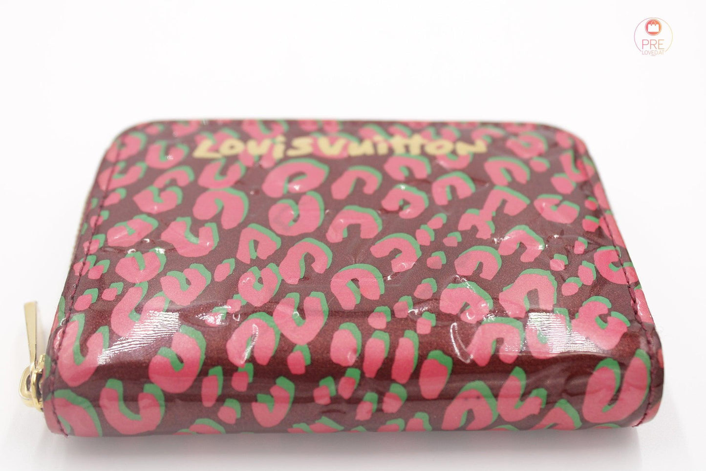 Limited Zippy Wallet Leo Sprouse Vernis Red