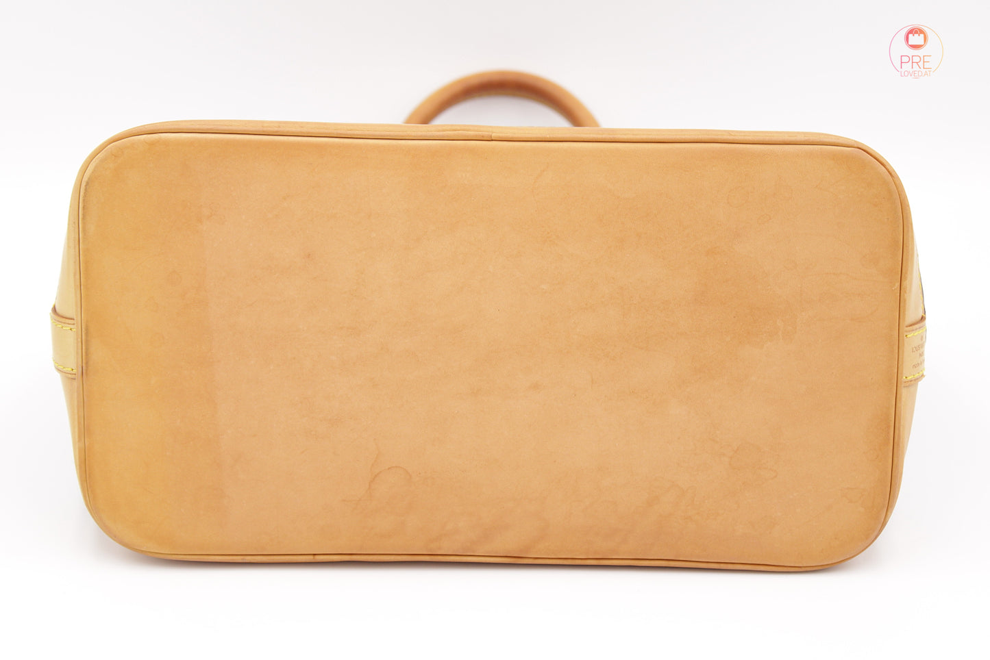 Alma PM Monogram Canvas mit Vachetta Gurt