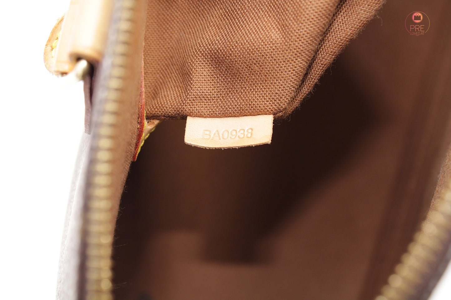 Alma PM Monogram Canvas mit Vachetta Gurt