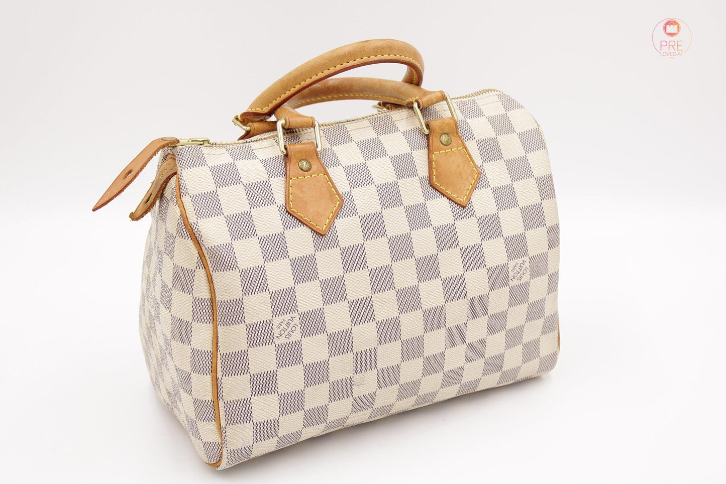 Speedy 25 Damier Azure