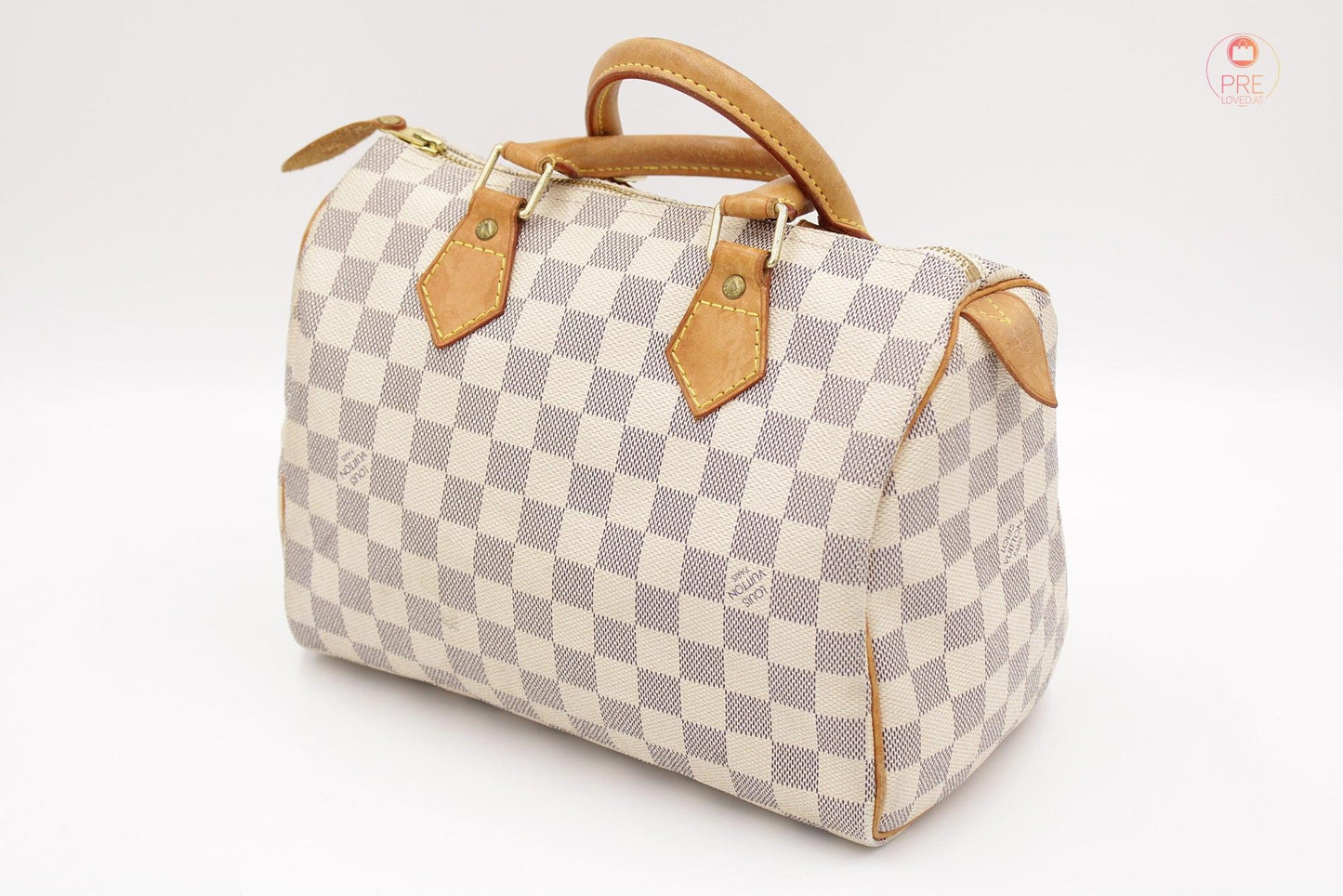 Speedy 25 Damier Azure