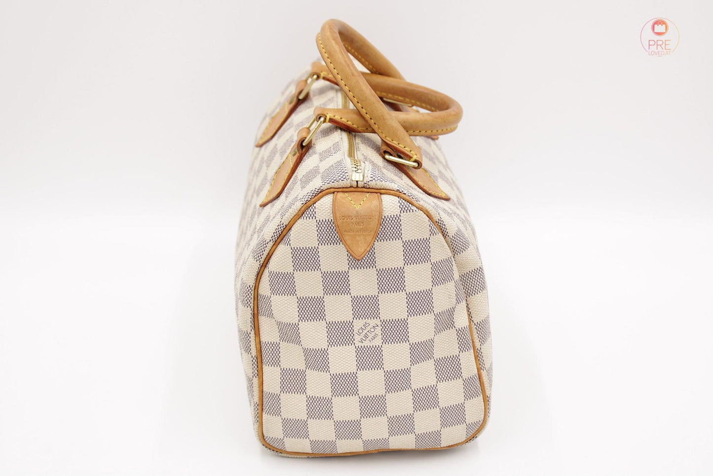Speedy 25 Damier Azure