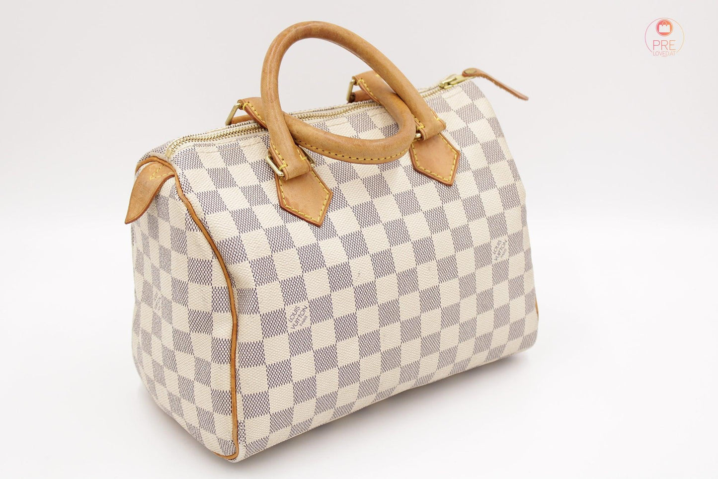 Speedy 25 Damier Azure