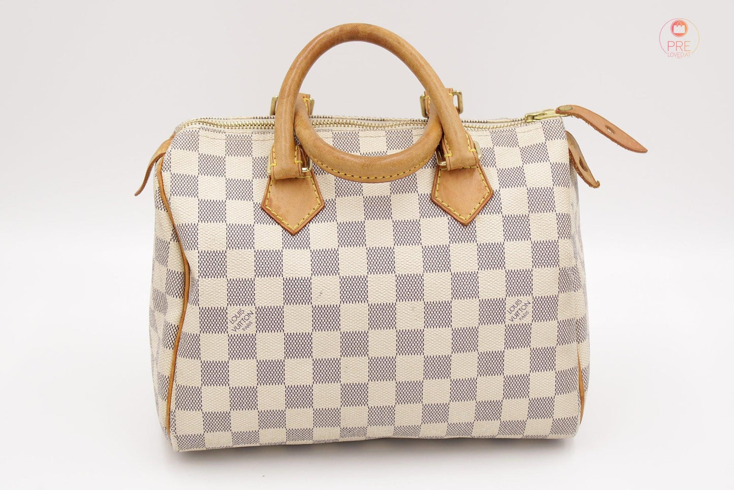Speedy 25 Damier Azure