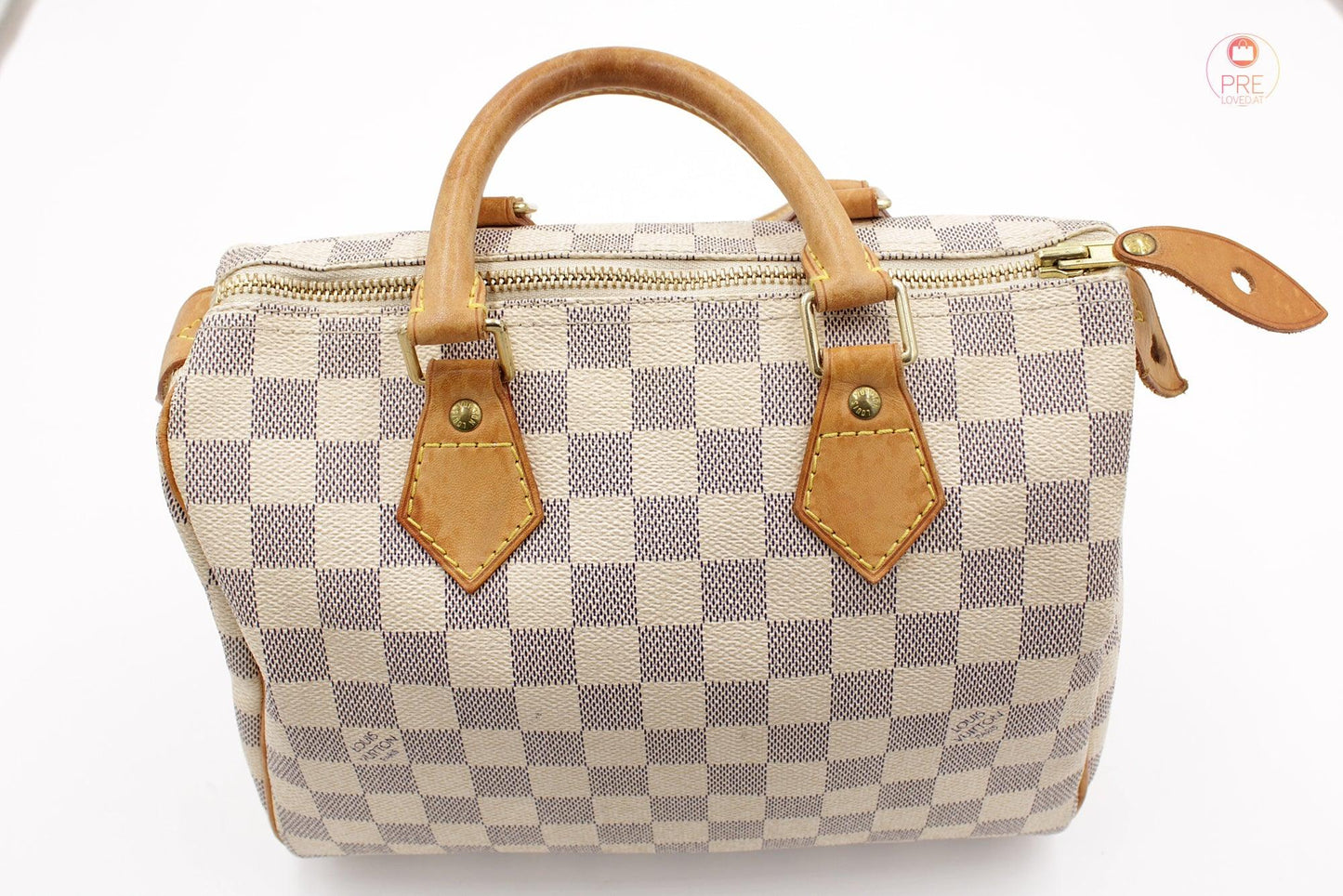 Speedy 25 Damier Azure