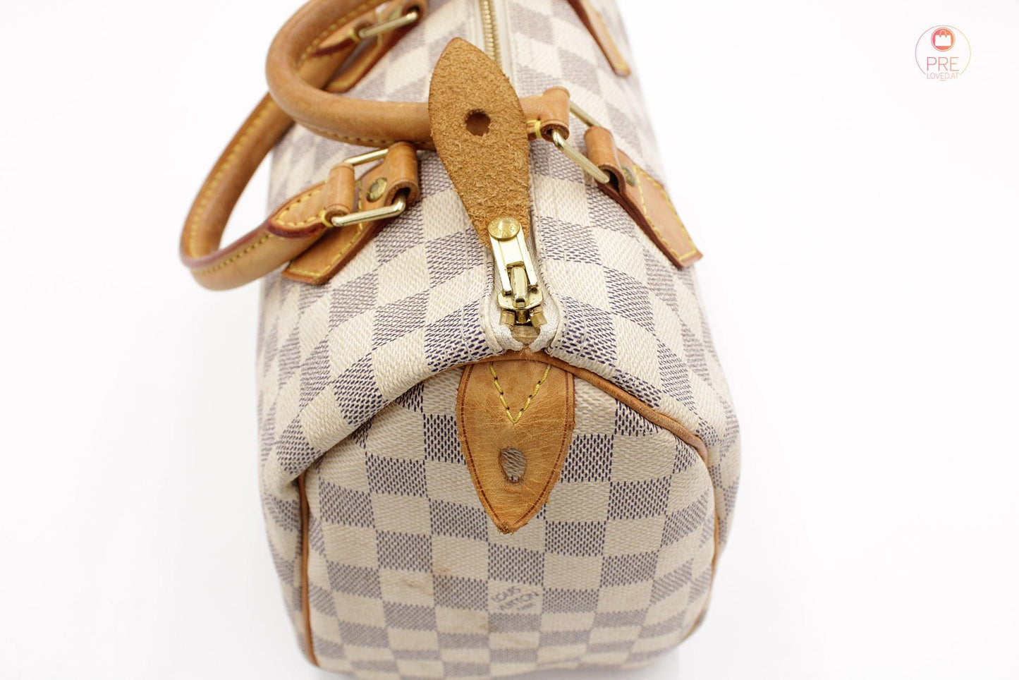 Speedy 25 Damier Azure