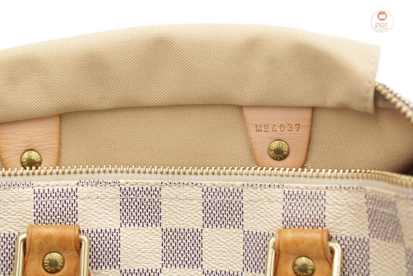 Speedy 25 Damier Azure