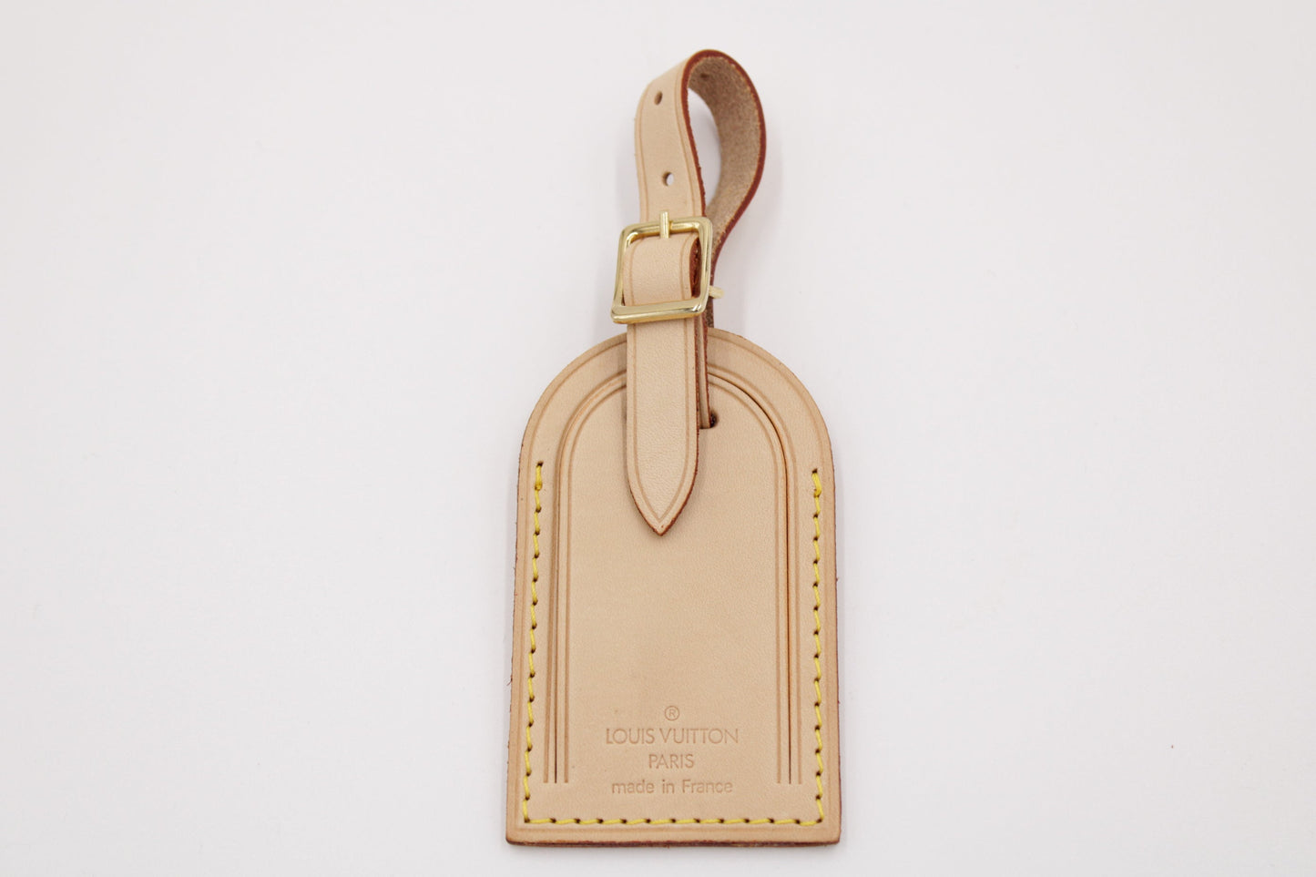 Originale pre-loved Louis Vuitton Luggage Travel Tags Adressanhänger