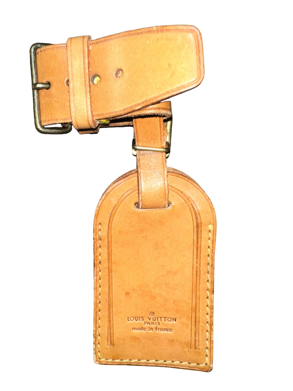 Originale pre-loved Louis Vuitton Luggage Travel Tags Adressanhänger
