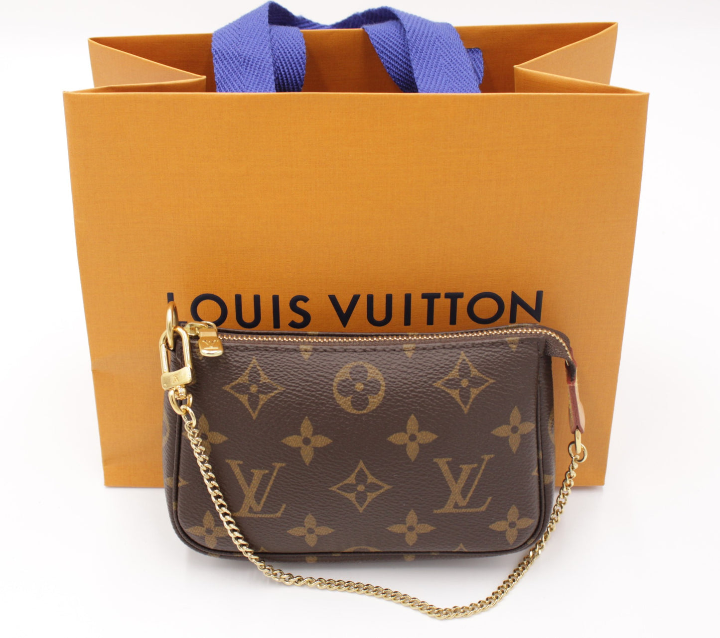 Mini Pochette Accessoirs Monogramm