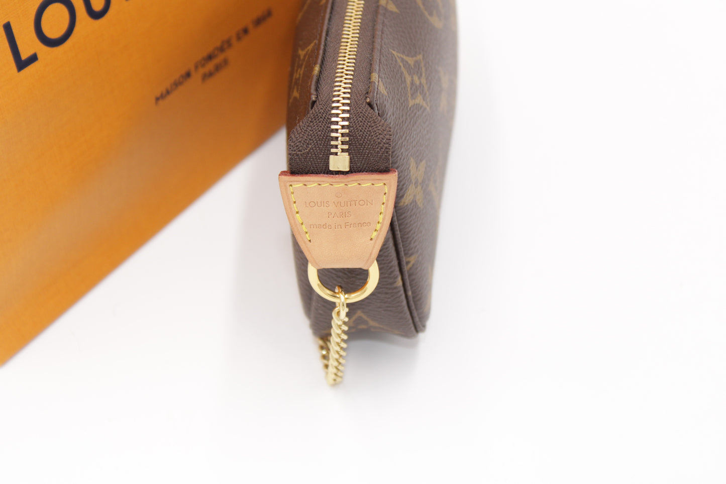 Mini Pochette Accessoirs Monogramm