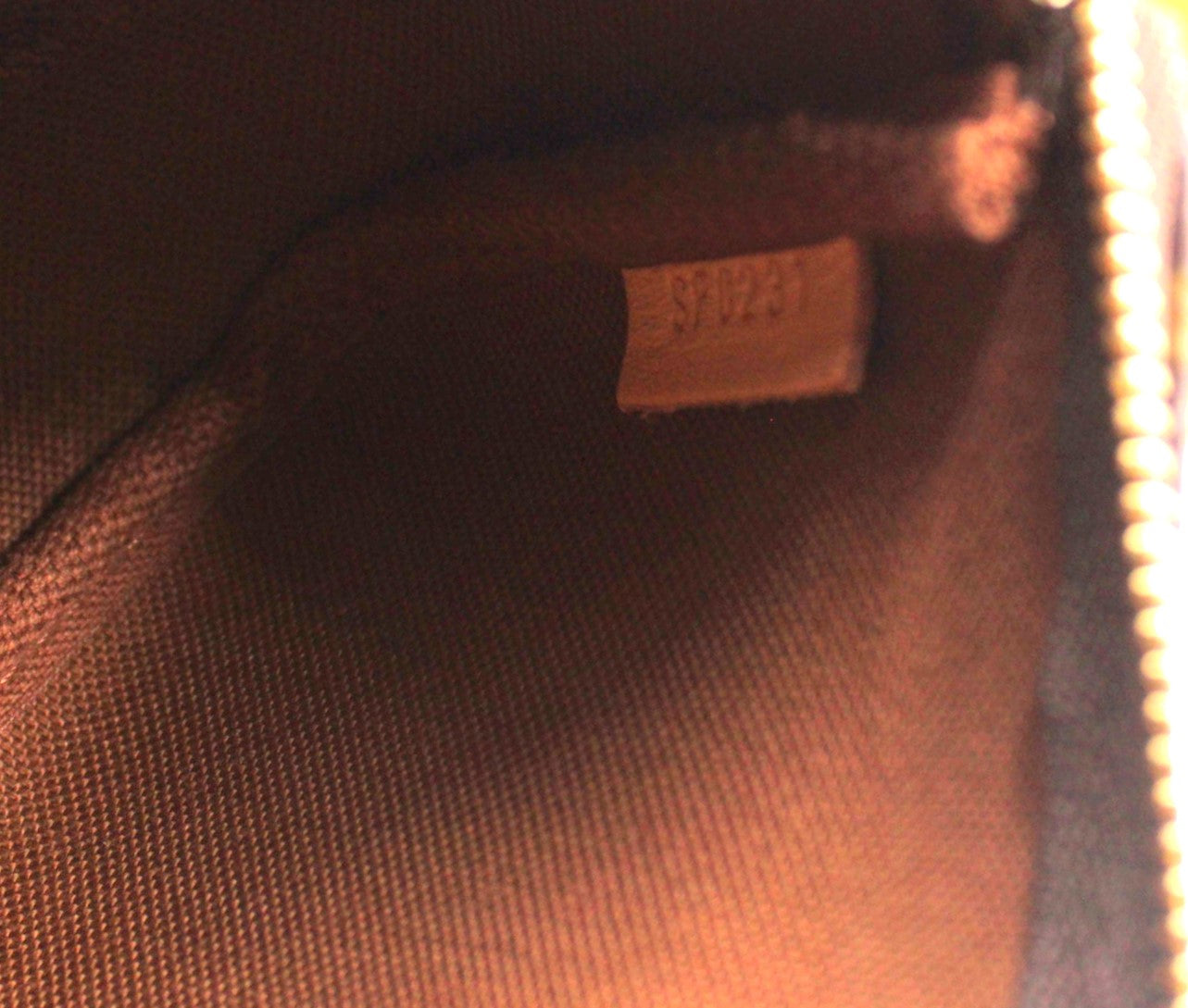 Mini Pochette Accessoirs Monogramm